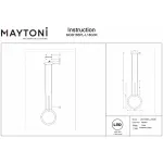 Подвесной светильник Maytoni MOD165PL-L18G3K