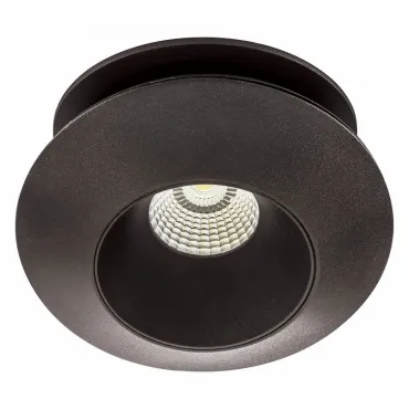 Встраиваемый светильник Lightstar Orbe 051207 Цвет плафонов черный Цвет арматуры черный