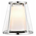 Накладной светильник Vele Luce Linda VL4243W01 Цвет арматуры хром Цвет плафонов белый