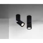 Накладной светильник Maytoni Tube C019CW-01B Цвет арматуры черный Цвет плафонов черный от ImperiumLoft