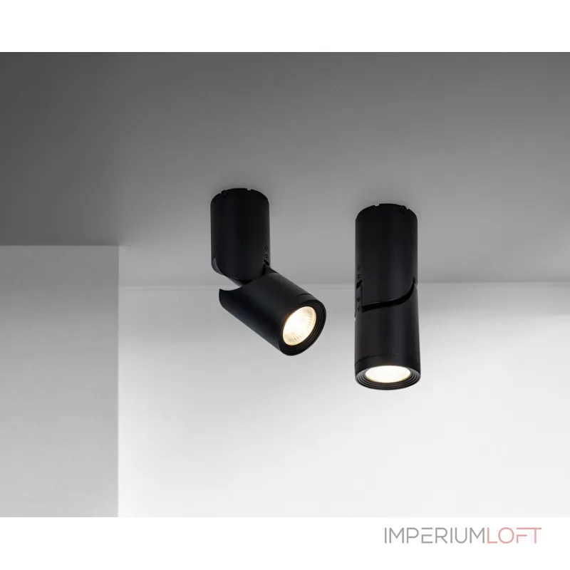 Накладной светильник Maytoni Tube C019CW-01B Цвет арматуры черный Цвет плафонов черный