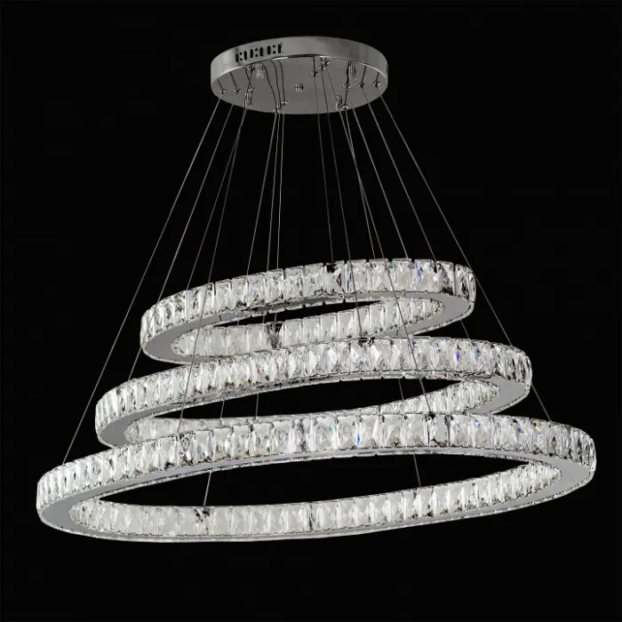 Подвесной светильник Citilux Olimpia EL330S100.1 Цвет арматуры хром Цвет плафонов прозрачный от ImperiumLoft