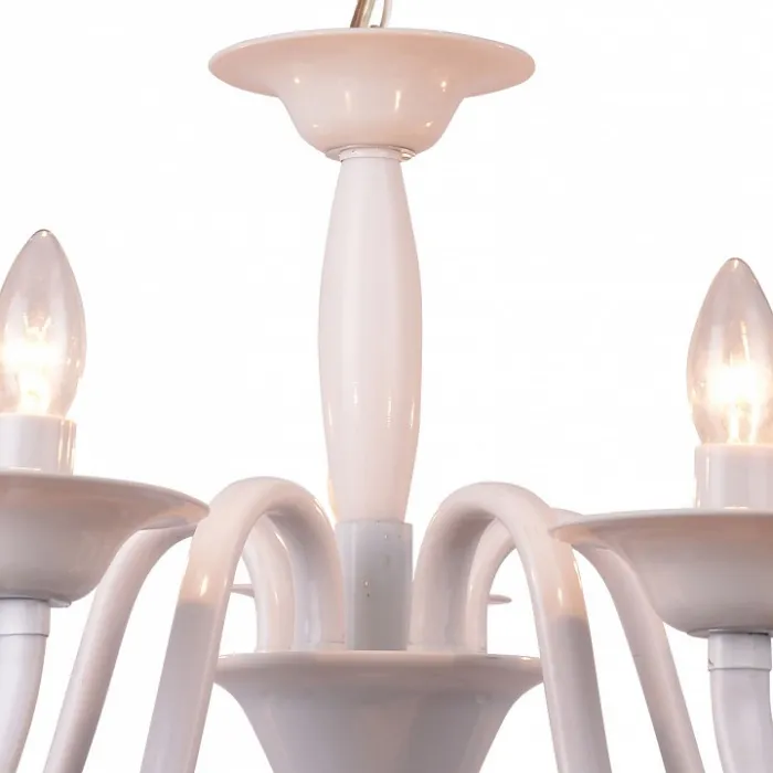Подвесная люстра TopLight Martina TL7310D-05WH Цвет арматуры белый Цвет плафонов белый от ImperiumLoft
