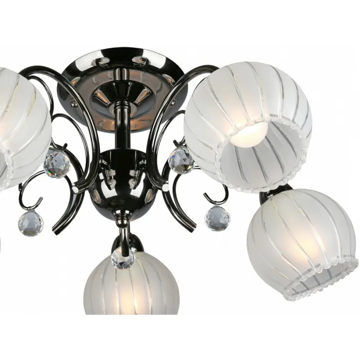 Люстра на штанге Omnilux Artois OML-31807-05 Цвет арматуры хром от ImperiumLoft