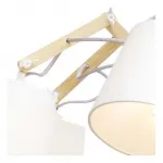 Подвесная люстра Arte Lamp Pinocchio A5700LM-8WH Цвет арматуры белый Цвет плафонов белый от ImperiumLoft