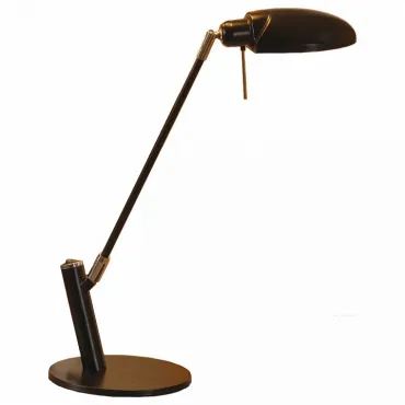 Настольная лампа офисная Lussole Roma LST-4314-01 Цвет арматуры черный Цвет плафонов черный