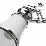 Спот Arte Lamp Vento A9231AP-2CC Цвет арматуры хром Цвет плафонов белый от ImperiumLoft