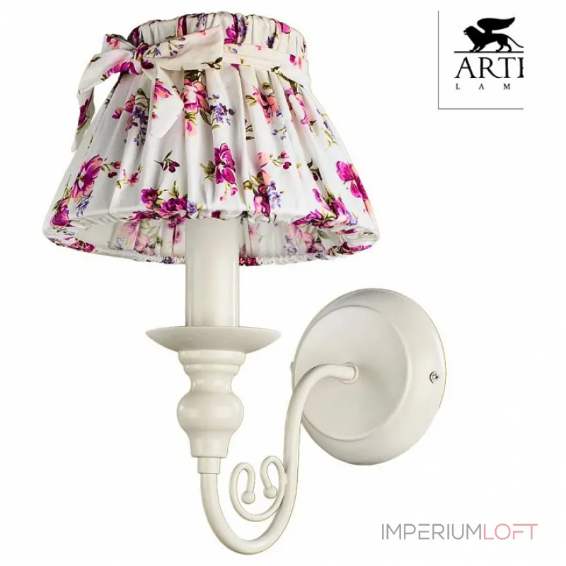 Бра Arte Lamp Bambina A7020AP-1WH Цвет арматуры белый Цвет плафонов белый
