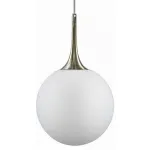 Подвесной светильник Lightstar Globo 813021 Цвет плафонов белый Цвет арматуры бронза от ImperiumLoft