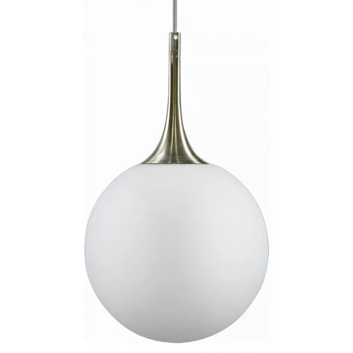 Подвесной светильник Lightstar Globo 813021 Цвет плафонов белый Цвет арматуры бронза от ImperiumLoft