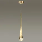 Подвесной светильник Odeon Light Gota 4278/1 Цвет плафонов прозрачный Цвет арматуры золото от ImperiumLoft