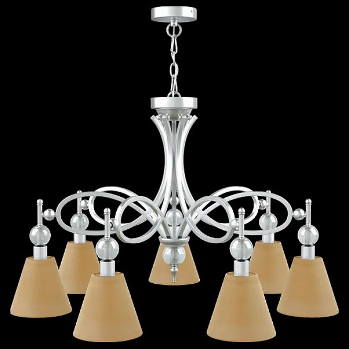 Подвесная люстра Lamp4You Eclectic 16 M2-07-CR-LMP-O-23 Цвет арматуры хром Цвет плафонов желтый от ImperiumLoft