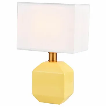 Настольная лампа декоративная TopLight Rachael TL32759-T Цвет арматуры желтый Цвет плафонов белый