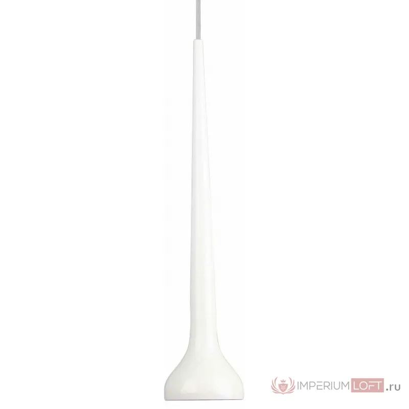 Подвесной светильник Arte Lamp Slanciato A4010SP-1WH Цвет арматуры белый Цвет плафонов белый от ImperiumLoft