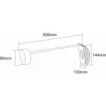 Подсветка для зеркала Deko-Light Atis 688021 Цвет арматуры серый Цвет плафонов серый от ImperiumLoft