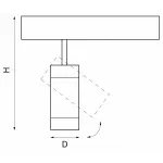Светильник на штанге Lightstar Teta 205017