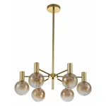 Люстра на штанге Indigo Collana 13015/6R Gold от ImperiumLoft