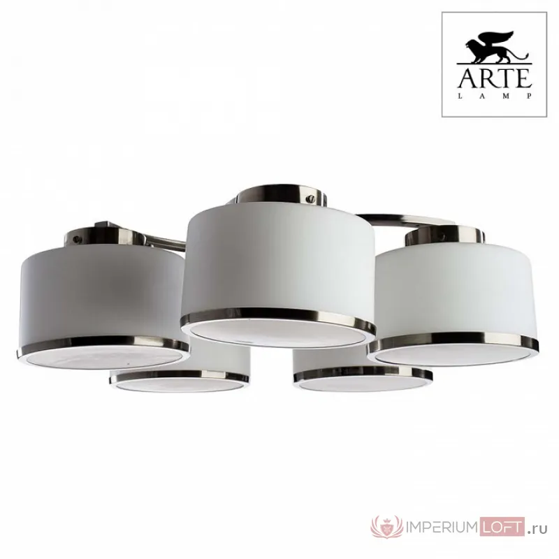 Потолочная люстра Arte Lamp Manhattan A9495PL-5AB Цвет арматуры бронза Цвет плафонов бронза от ImperiumLoft