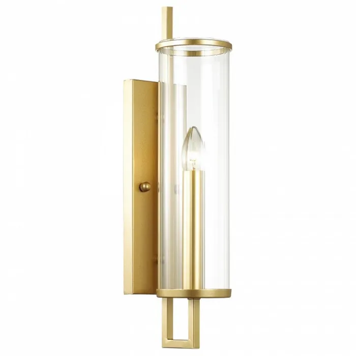 Бра Odeon Light Rena 4655/1W Цвет арматуры золото Цвет плафонов прозрачный от ImperiumLoft