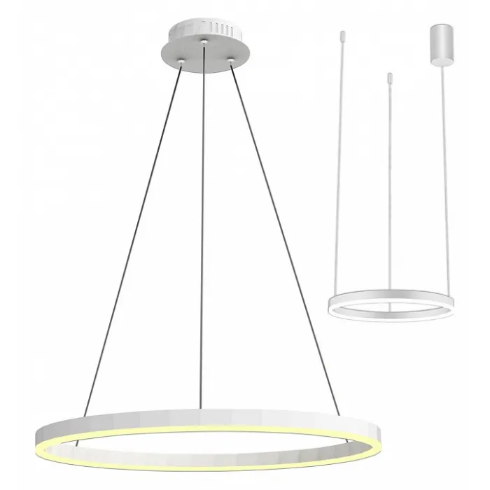08212,01A(4000K) Подвес Тор белый d40 h150 Led 23W (4000K) 2 типа крепления от ImperiumLoft