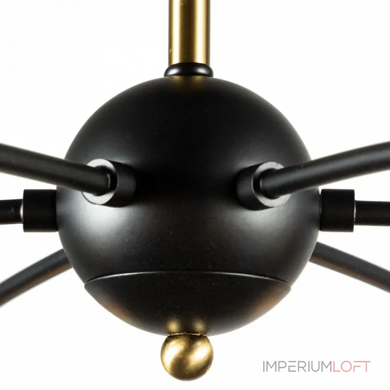 Люстра на штанге Arte Lamp Glasgow A1963PL-6BK Люстра на штанге Arte Lamp Glasgow A1963PL-6BK