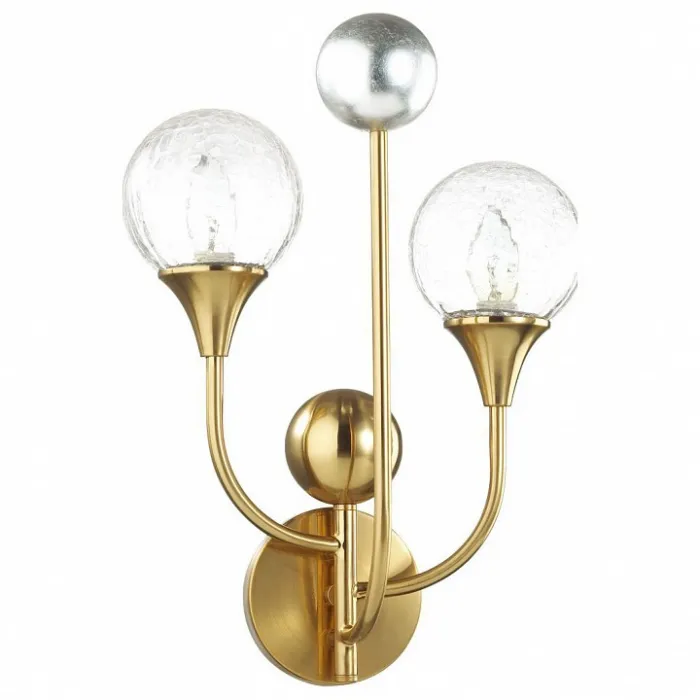 Бра Odeon Light Kelli 4785/2W Цвет плафонов прозрачный Цвет арматуры золото от ImperiumLoft