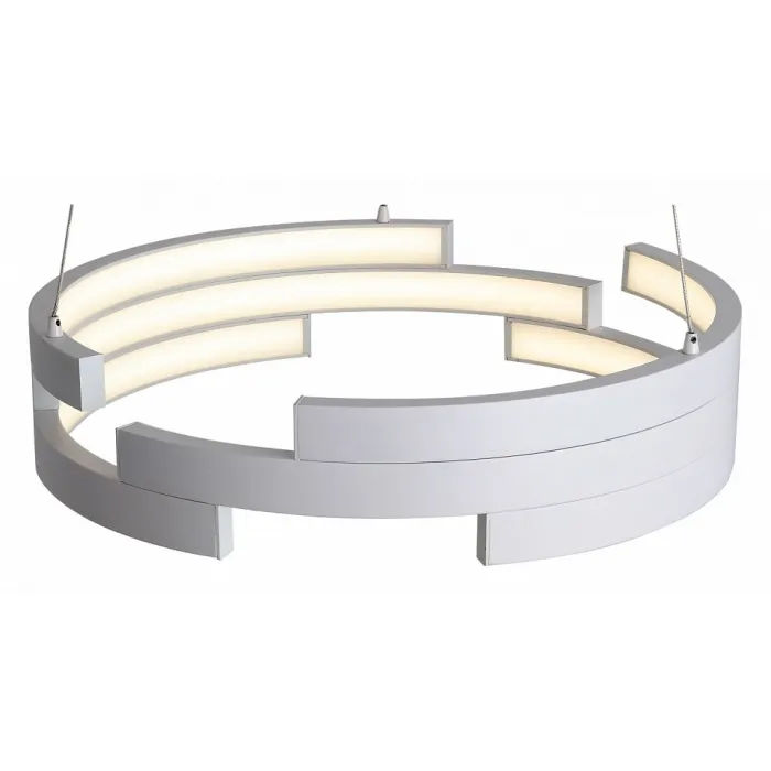 Подвесной светильник ST-Luce Genuine SL963.503.01 Цвет арматуры белый Цвет плафонов белый от ImperiumLoft