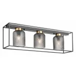 Накладной светильник Vele Luce Morrison VL5472L03 Цвет арматуры золото Цвет плафонов серый