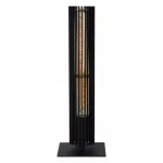 Настольная лампа декоративная Lucide Lionel 73506/01/30 Цвет арматуры черный Цвет плафонов черный от ImperiumLoft