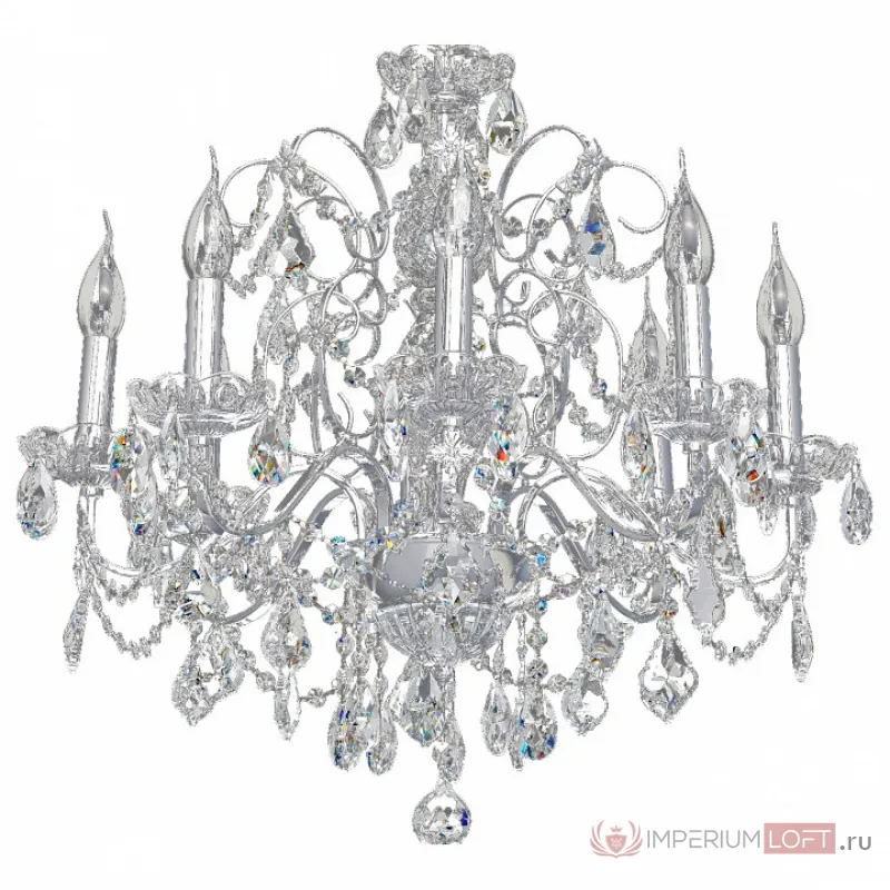 Подвесная люстра MW-Light Каролина 1 367013408 Цвет арматуры хром Цвет плафонов прозрачный от ImperiumLoft