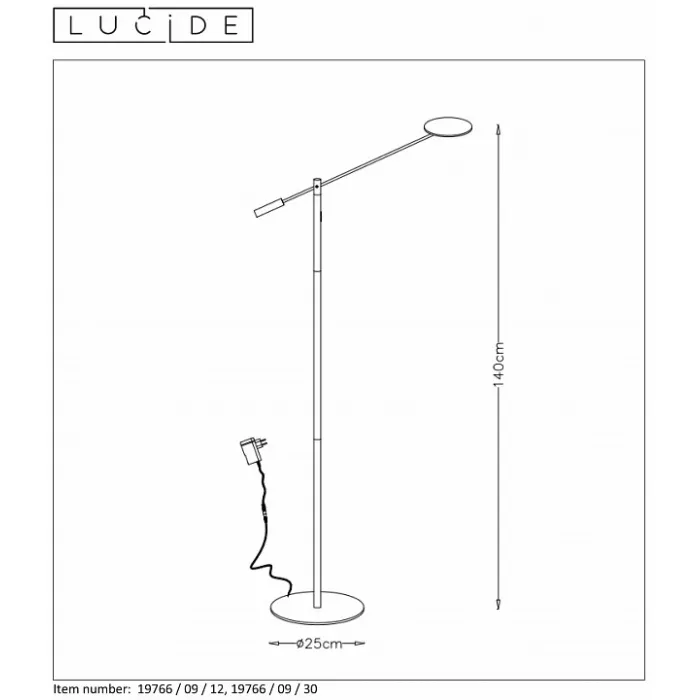 Торшер Lucide 19766/09/12 от ImperiumLoft