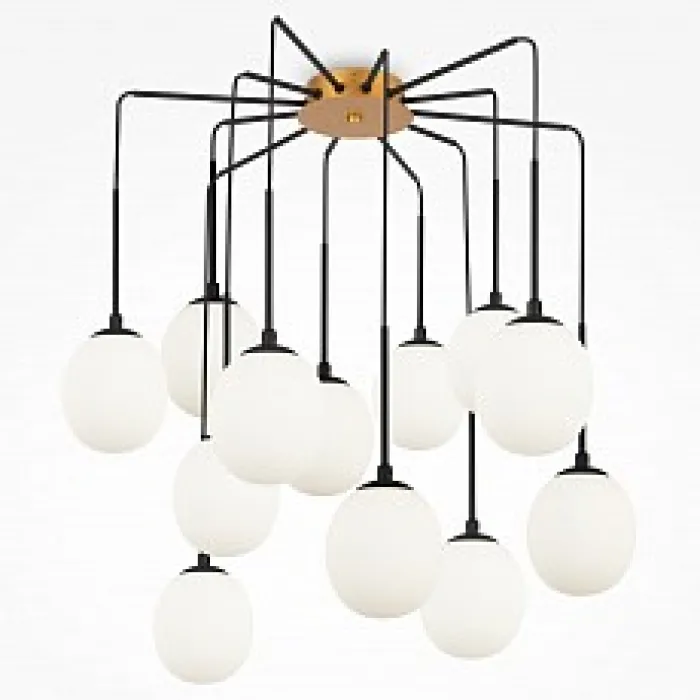 Потолочная люстра Maytoni Branch MOD176PL-12G от ImperiumLoft