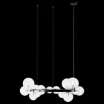 Подвесной светильник Loft it Molecule 10023/850 Цвет арматуры черный Цвет плафонов прозрачный от ImperiumLoft