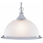 Подвесной светильник Arte Lamp American Diner A9366SP-1SS Цвет арматуры серебро Цвет плафонов прозрачный от ImperiumLoft