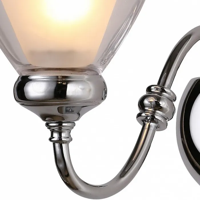 Бра Arte Lamp 5184 A5184AP-1CC Цвет арматуры хром Цвет плафонов прозрачный от ImperiumLoft