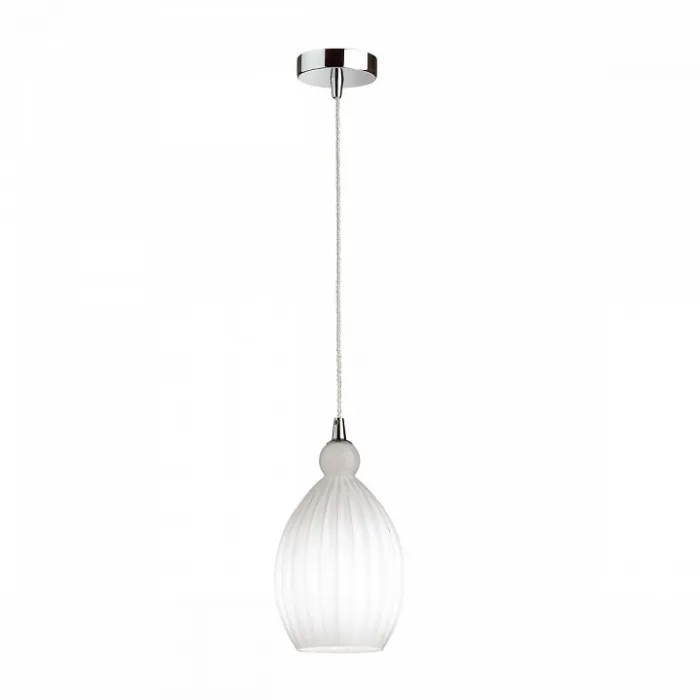 Подвесной светильник Odeon Light Storzo 4775/1 Цвет плафонов белый Цвет арматуры хром от ImperiumLoft