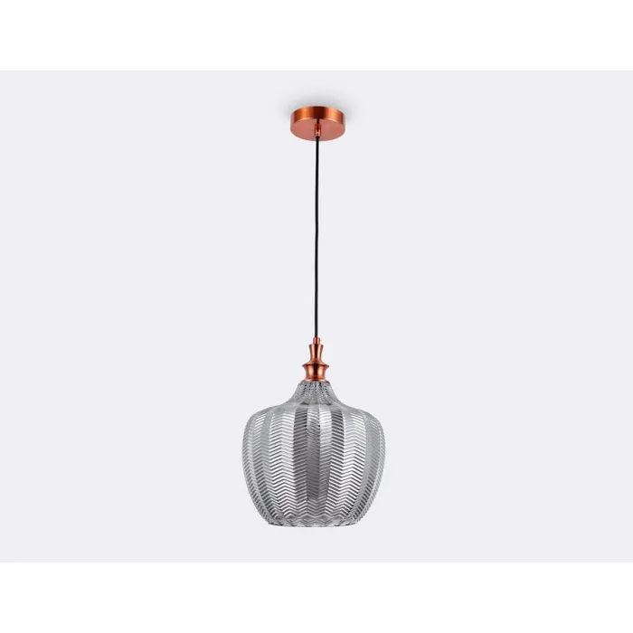 Подвесной светильник Ambrella Traditional 8 TR3533 Цвет плафонов серый Цвет арматуры бронза от ImperiumLoft