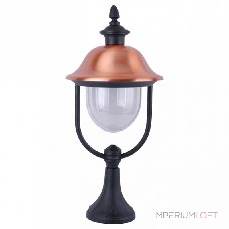 Наземный низкий светильник Arte Lamp Barcelona A1484FN-1BK Цвет арматуры медь Цвет плафонов прозрачный Наземный низкий светильник Arte Lamp Barcelona A1484FN-1BK Цвет арматуры медь Цвет плафонов прозрачный