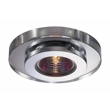 Встраиваемый светильник Novotech Cosmo 369409 Цвет арматуры серебро Цвет плафонов прозрачный от ImperiumLoft