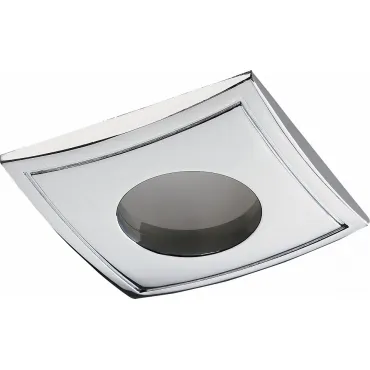 Встраиваемый светильник Novotech Aqua 369307 Цвет арматуры хром Цвет плафонов прозрачный