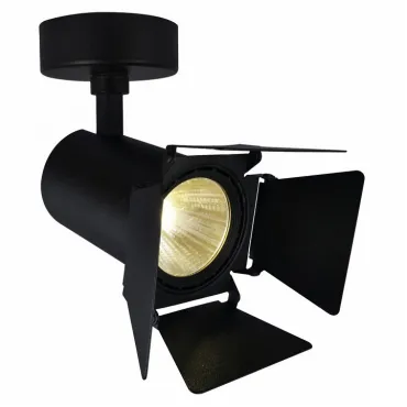 Светильник на штанге Arte Lamp Track Lights A6709AP-1BK Цвет арматуры черный Цвет плафонов черный от ImperiumLoft