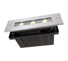 Встраиваемый в дорогу светильник Deko-Light Line I WW 730292 Цвет арматуры серебро Цвет плафонов прозрачный