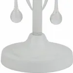 Настольная лампа декоративная Rivoli Barbara T1 WT Б0038145 Цвет арматуры белый Цвет плафонов белый