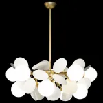 Подвесная люстра Loft it Matisse 10008/10 white Цвет арматуры золото Цвет плафонов белый от ImperiumLoft