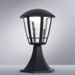 Наземный низкий светильник Arte Lamp Enif A6064FN-1BK Цвет арматуры Черный Цвет плафонов Черный