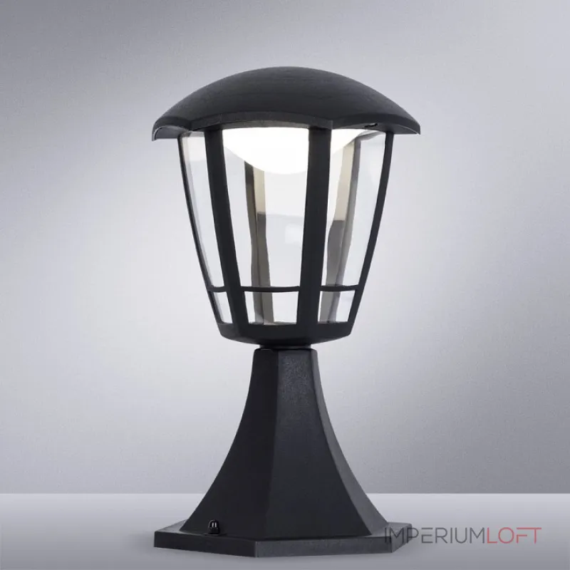 Наземный низкий светильник Arte Lamp Enif A6064FN-1BK Цвет арматуры Черный Цвет плафонов Черный Наземный низкий светильник Arte Lamp Enif A6064FN-1BK Цвет арматуры Черный Цвет плафонов Черный