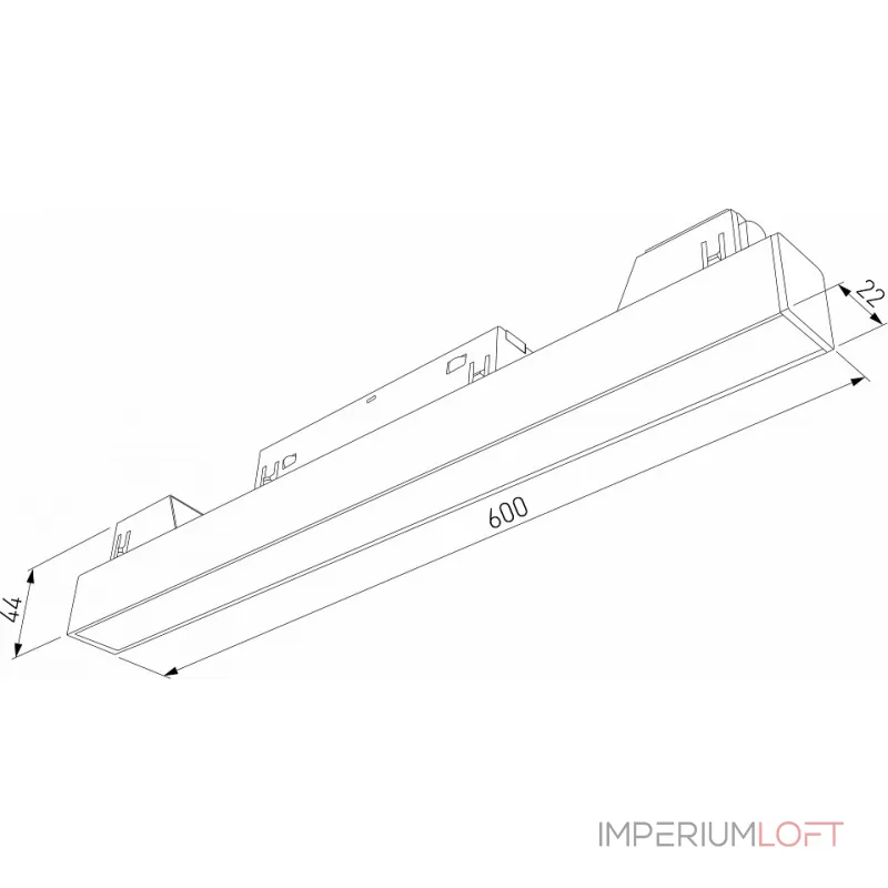 Встраиваемый светильник Elektrostandard Slim Magnetic 85034/01