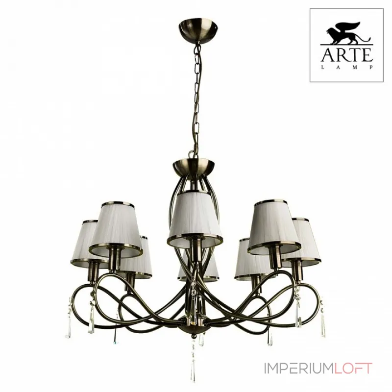 Подвесная люстра Arte Lamp Logico A1035LM-8AB 