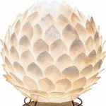 Настольная лампа декоративная Globo Bali I 25854T Цвет плафонов кремовый Цвет арматуры серый