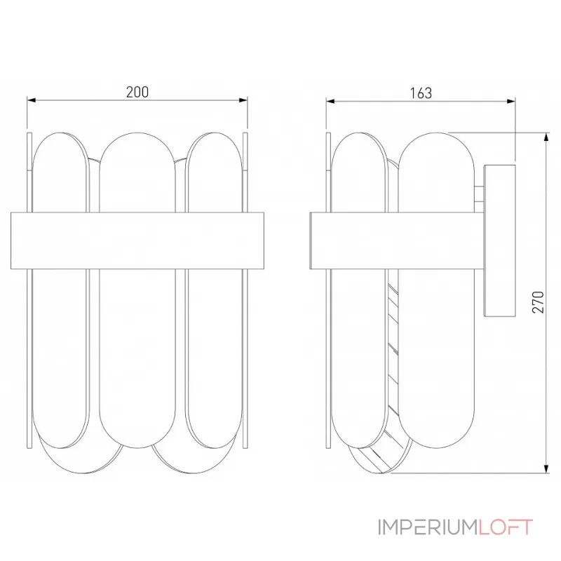 Бра Bogate's Conte 1 333/1